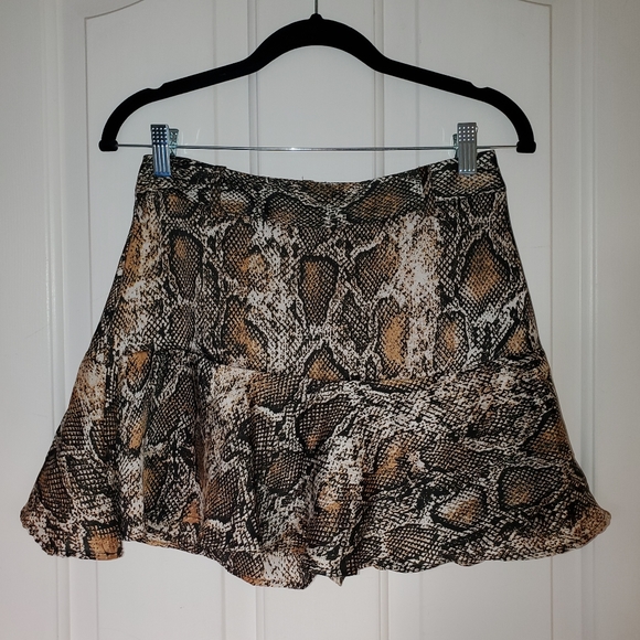 ZARA Snake Python Skirt - Picture 2 of 4